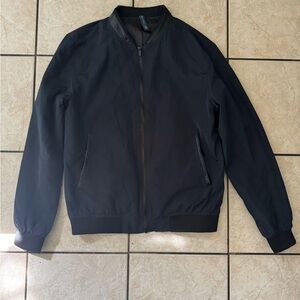 Men's Lightweight Black Bomber Jacket